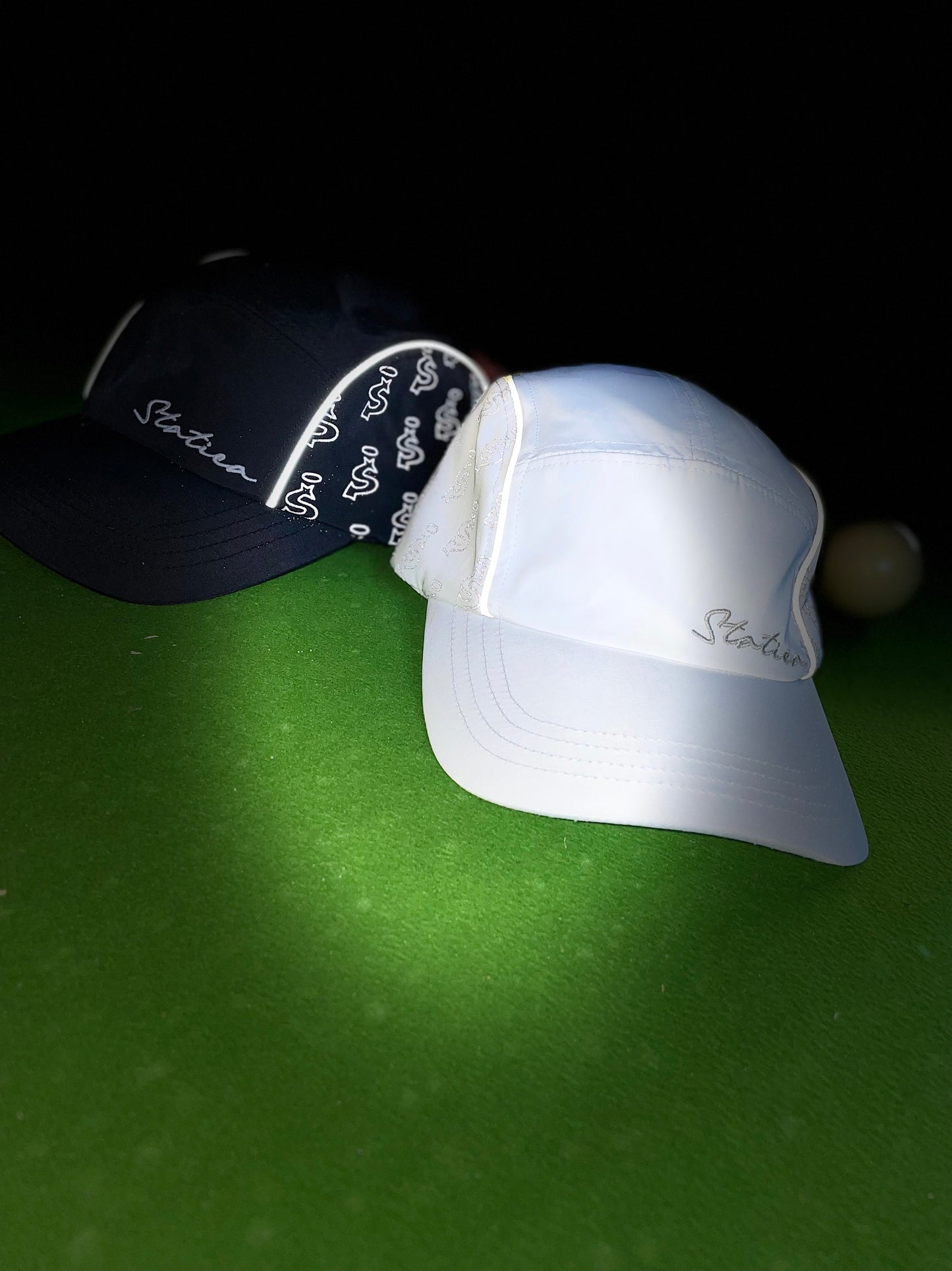 White reflective cap