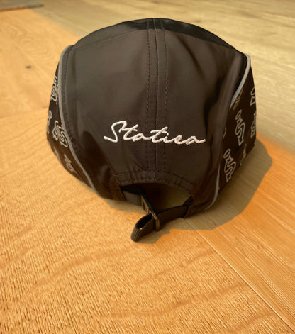 Black reflective cap