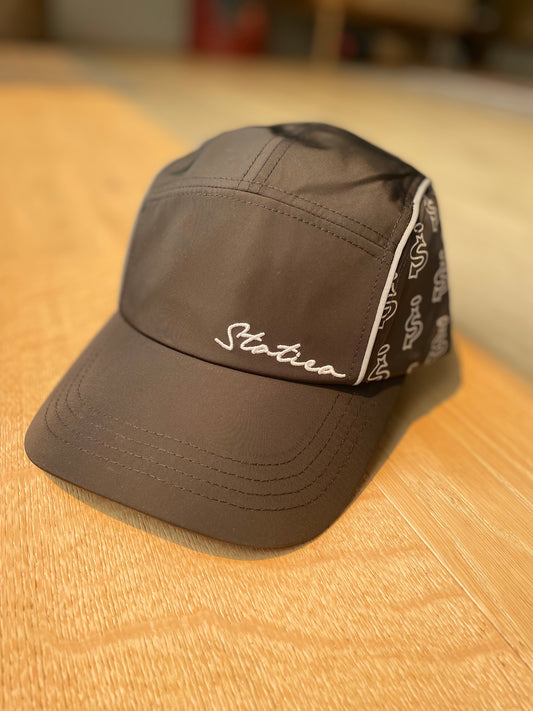 Black reflective cap